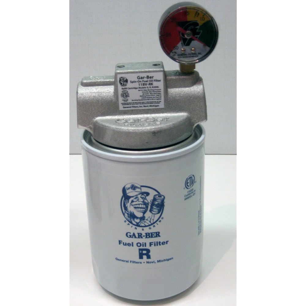 GENERAL OIL 1603 11BV-RK GAR-Ber Spin-on fuel oil filter