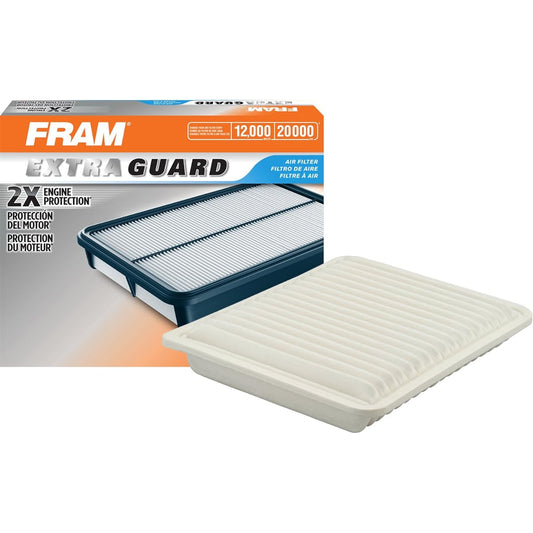 FRAM EXTRA GUARD CA10163 Exchange engine Air filter SELECT 2005-2022 Up to 12 months or 12,000 miles for TOYOTA TACOMA (2.7L).