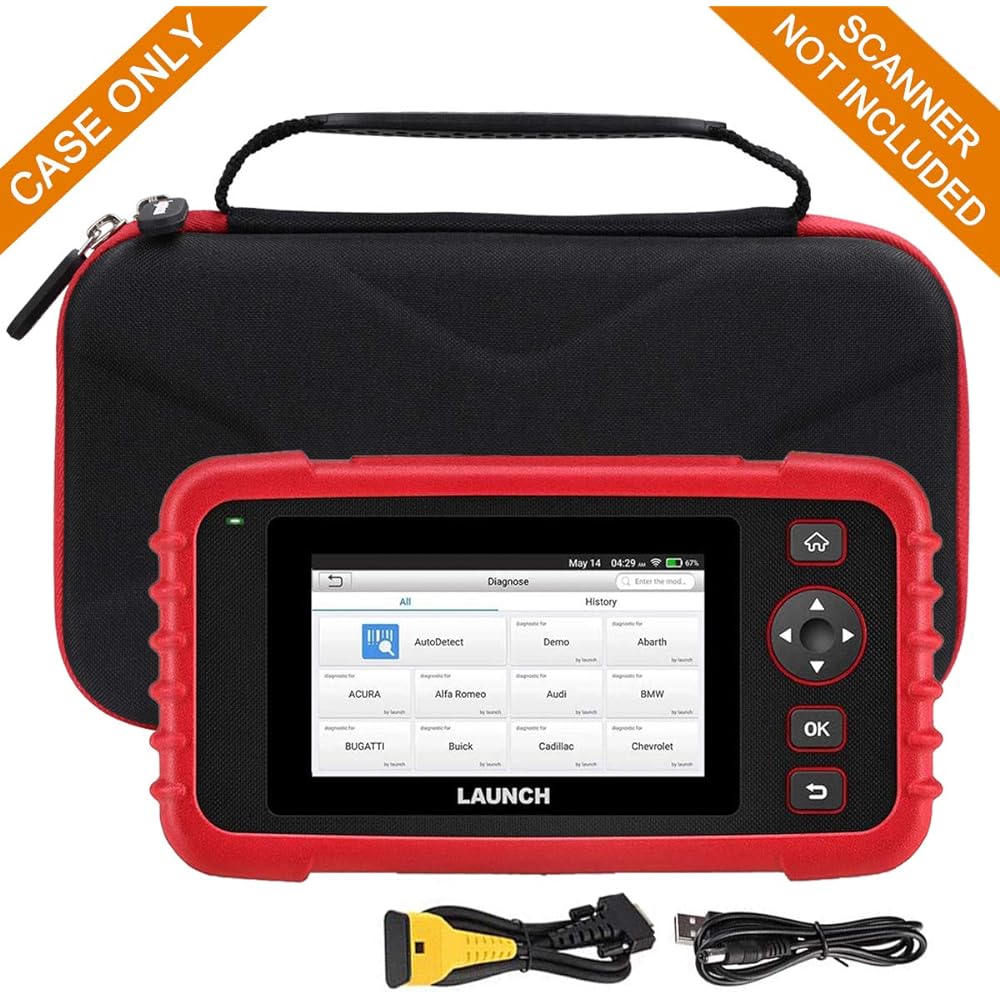 APROCA Hard Travel Storage Case Lone Squid Tool CRP129X CRP123X OBD2 For Scanner
