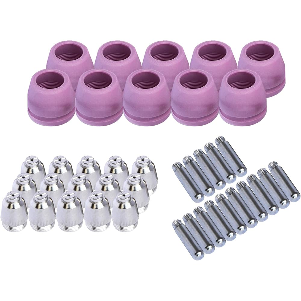 Lotos set of Nozzle Electrode and Cup 40-Piece PCON40 for Lotos LTP5000D LTP6000 LTPDC2000D LTPAC2500 by Lotos Technology
