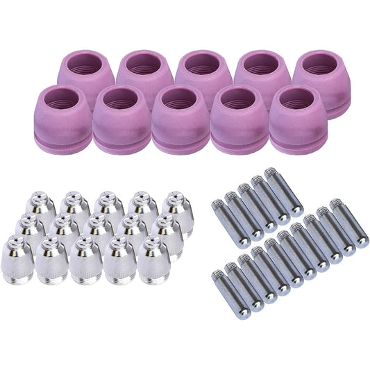 Lotos set of Nozzle Electrode and Cup 40-Piece PCON40 for Lotos LTP5000D LTP6000 LTPDC2000D LTPAC2500 by Lotos Technology