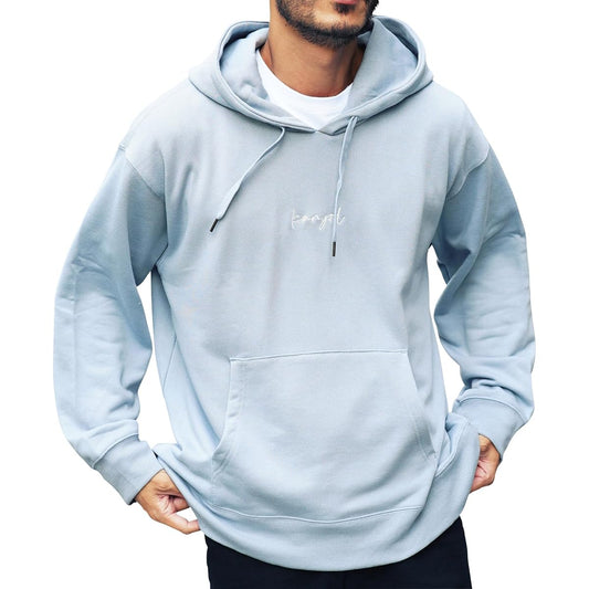 [Kangol] Custom-made fleece hoodie | Men's Women's Unisex Pullover Parka Sweatshirt Long Sleeve Hoodie Oversized Loose Big Silhouette One Point Brand Logo Autumn Clothes Winter Clothes Spring Clothes