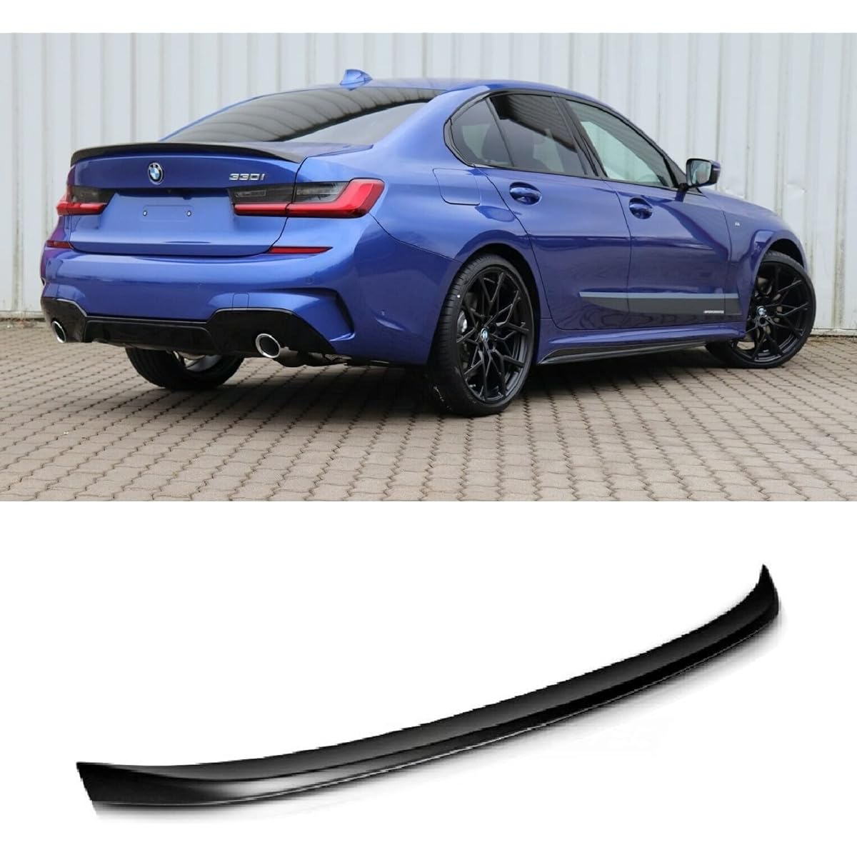 Optimal CO Glossy Black Trend Lank Duck Bills Poil Wing BMW 3 Series G20 2019 2020 2021 330i 330E M340i