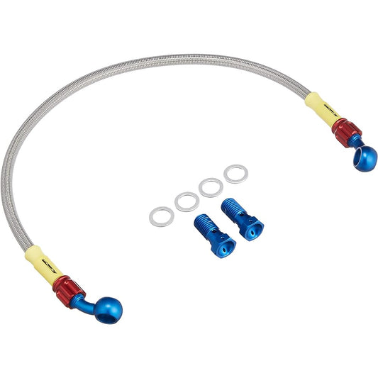 AC Performance Line (AC-PERFORMANCELINE) Brake Hose [Socket Blue/Red] [ZRX400/ZRX-II('98-'08)] For Rear