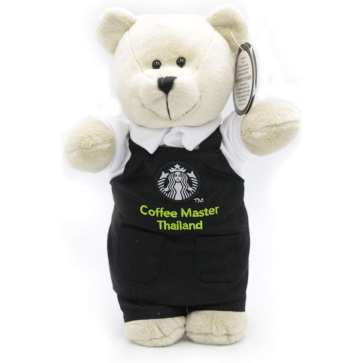 Overseas Starbucks Thailand Limited Bearista Black Apron [Parallel Import]