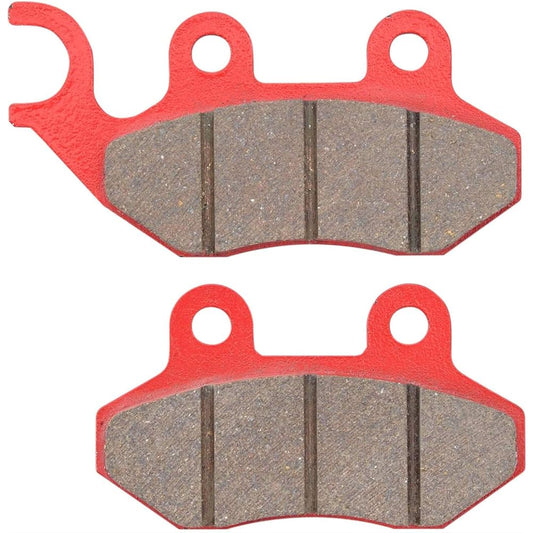 Daytona 99854 Brake Pads for Motorcycles, Red Pad (Semi-Metal Pad), Swish (19), etc. for Front Use, Loop No: 96