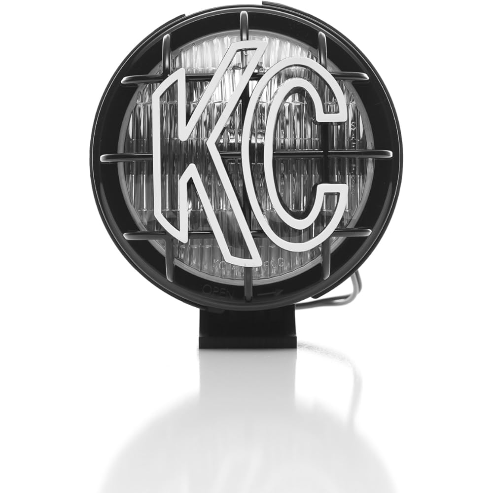 KC HILITES 1452 APOLLO PRO 5 inch 55W Single Fog Light Stone Guard integrated -Single light