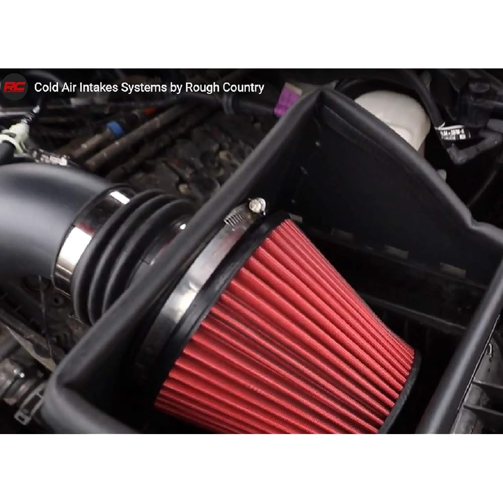 Rough Country Cold Air Intake 2012-2018 JEEP WRANGLER JK | 3.6L -10550A