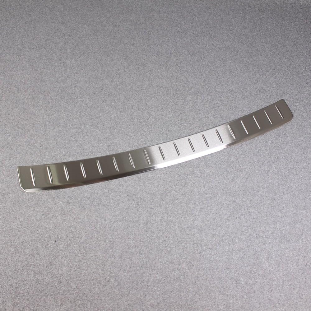 RuiQ Fiat 500x For Exterior Stainless Steel Rear Bumper suteppuga-nissyu Guard Scratch Proof for Fiat 500 X 2016 – Up Design