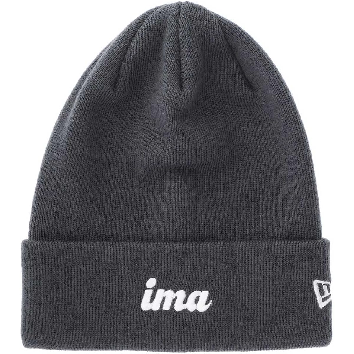 [Ams Design] New Era Basic Knit Cap [cream logo]