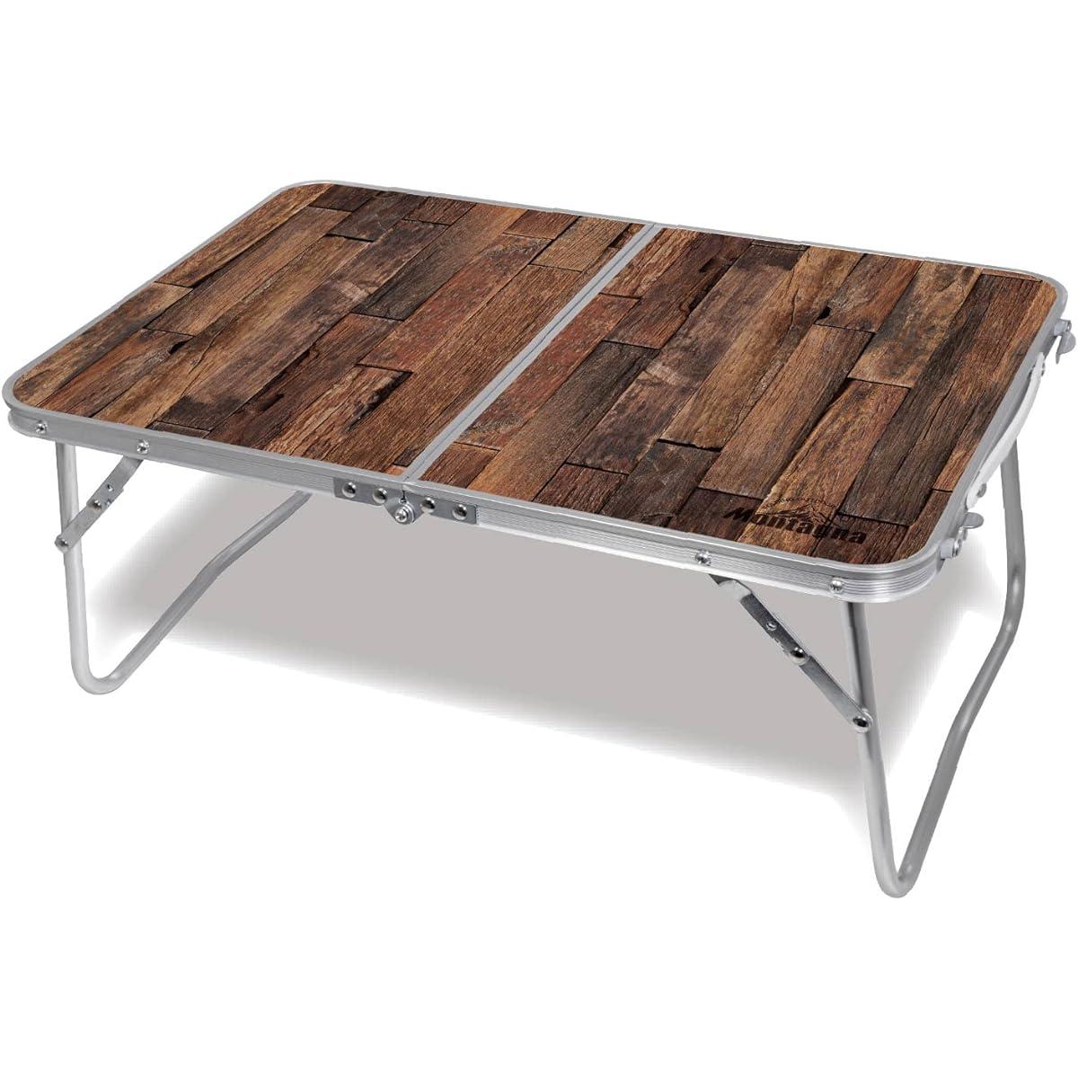 Hack Montagna Table Folding Camping Outdoor Aluminum Roll Table Lightweight Sleeping in Car BBQ 60 x 40 x 25.5cm