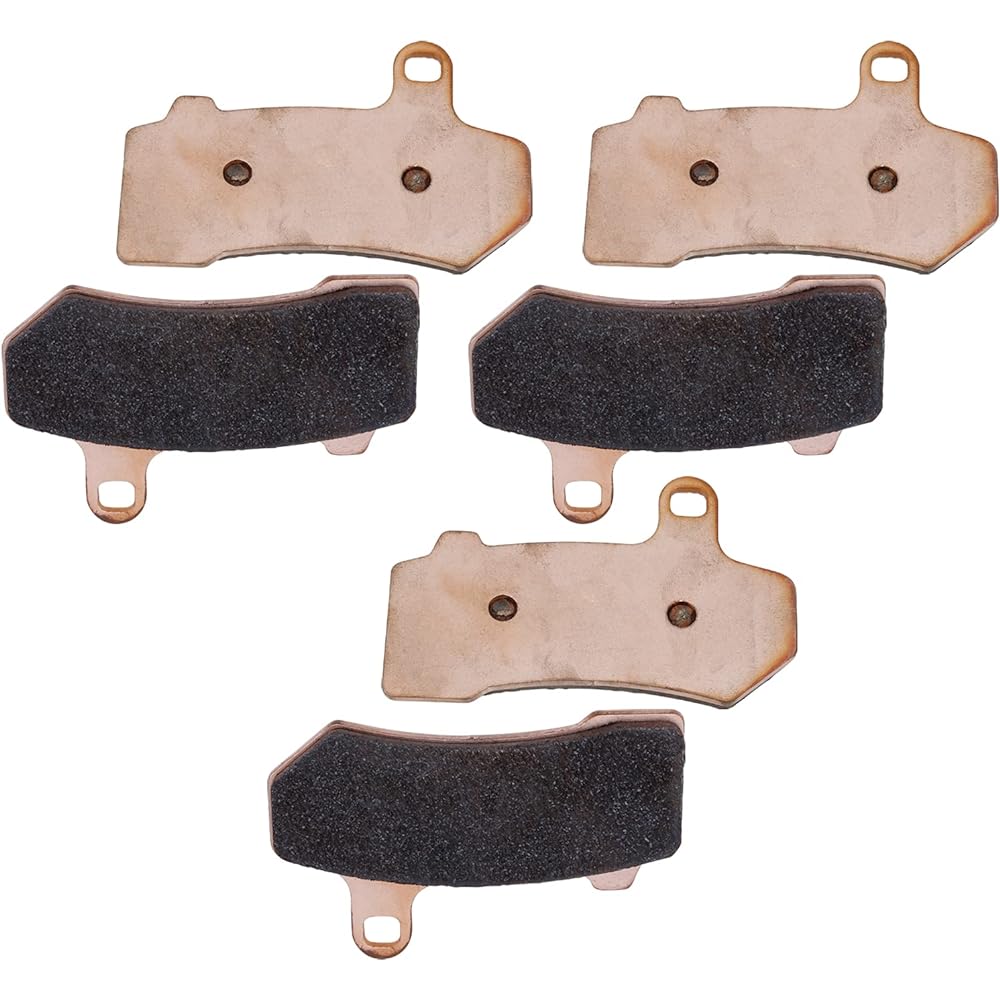 MINSTAR FA409 Sintered Brake Pad Harley-Davidson 08-18 FLHTCU Ultra Classic Electra Glide 08-16 FLHR Road King 08-18 FLHRC Road King Classic 08-14 FLHX Street Glide VRSCDX/VRSCF