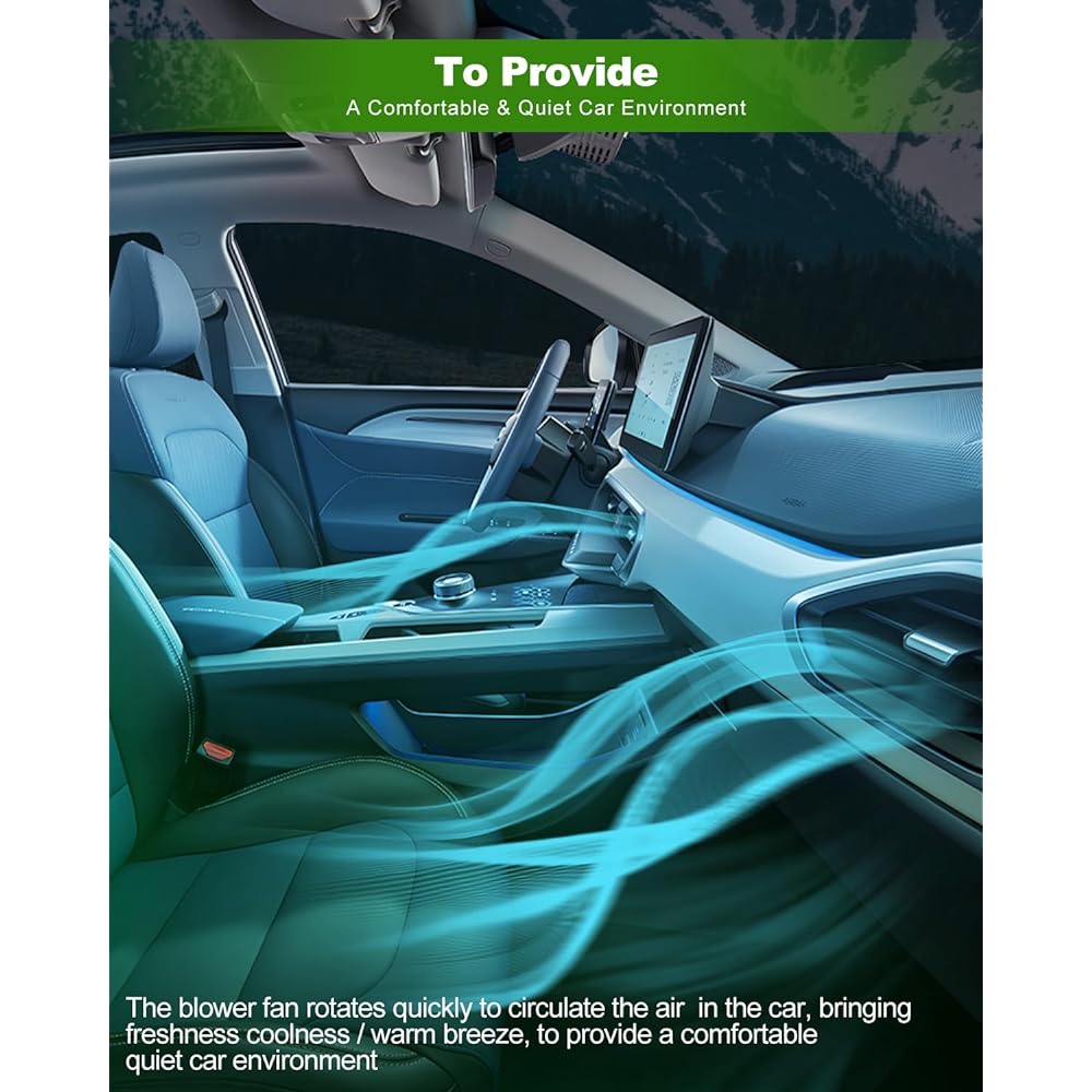 SciTOO ABS AC heater blower motor fan Chevrolet HVAC Blower motor replacement Chevrolet C1500/1995-1996 Chevrolet C1500 For Subvan