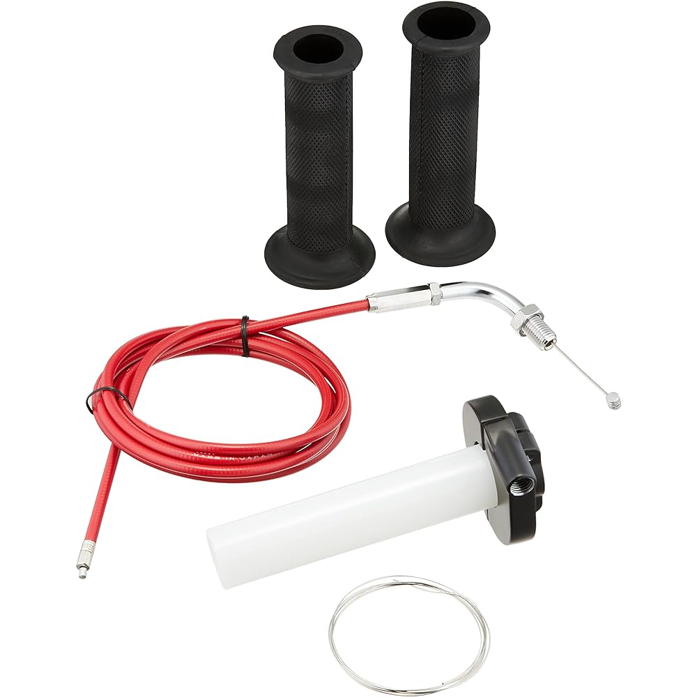 Kitaco 901-1040100 High Throttle Set (for Big Carburetors), Universal, For Each Scooter, Keihin WK ?28 Carburetor