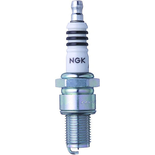Set (8pcs) NGK Iridium IX Spark Plug Stock 6801 Nickel Core Tip Taper Cut 0.032 in BR10EIX