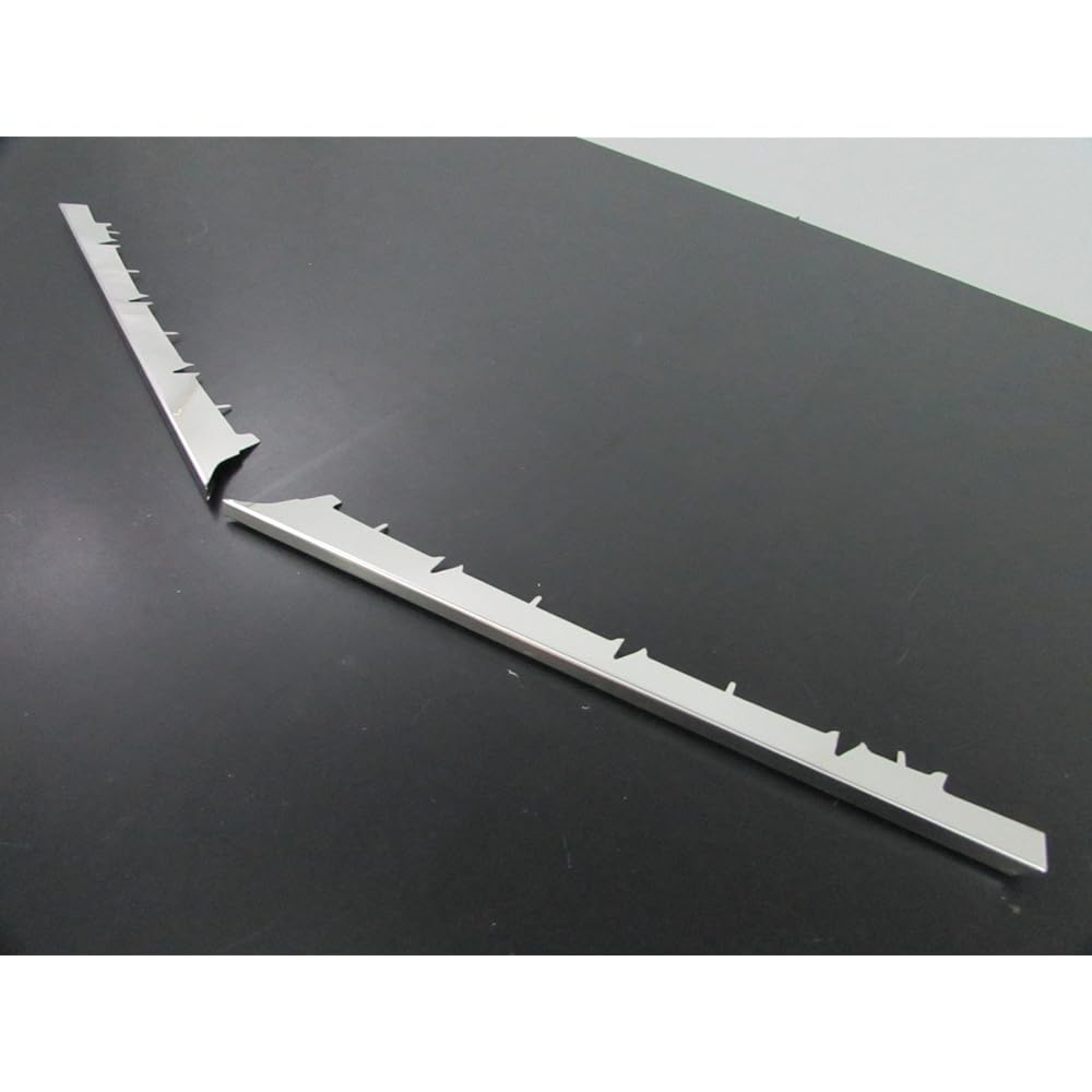 BRIGHTZ Lexus LS460 LS460L LS600h LS600hL Early Super Mirror Surface Stainless Plated Front Bumper Molding 2PC A Type [FBUM-MOL-002] LEXUS LS 460 600 460L 600h 600hL LS460 LS600 Hybrid Hybrid Long USF41 USF45 UVF45 USF46 US F40 UVF46 40 41 45 46 9160