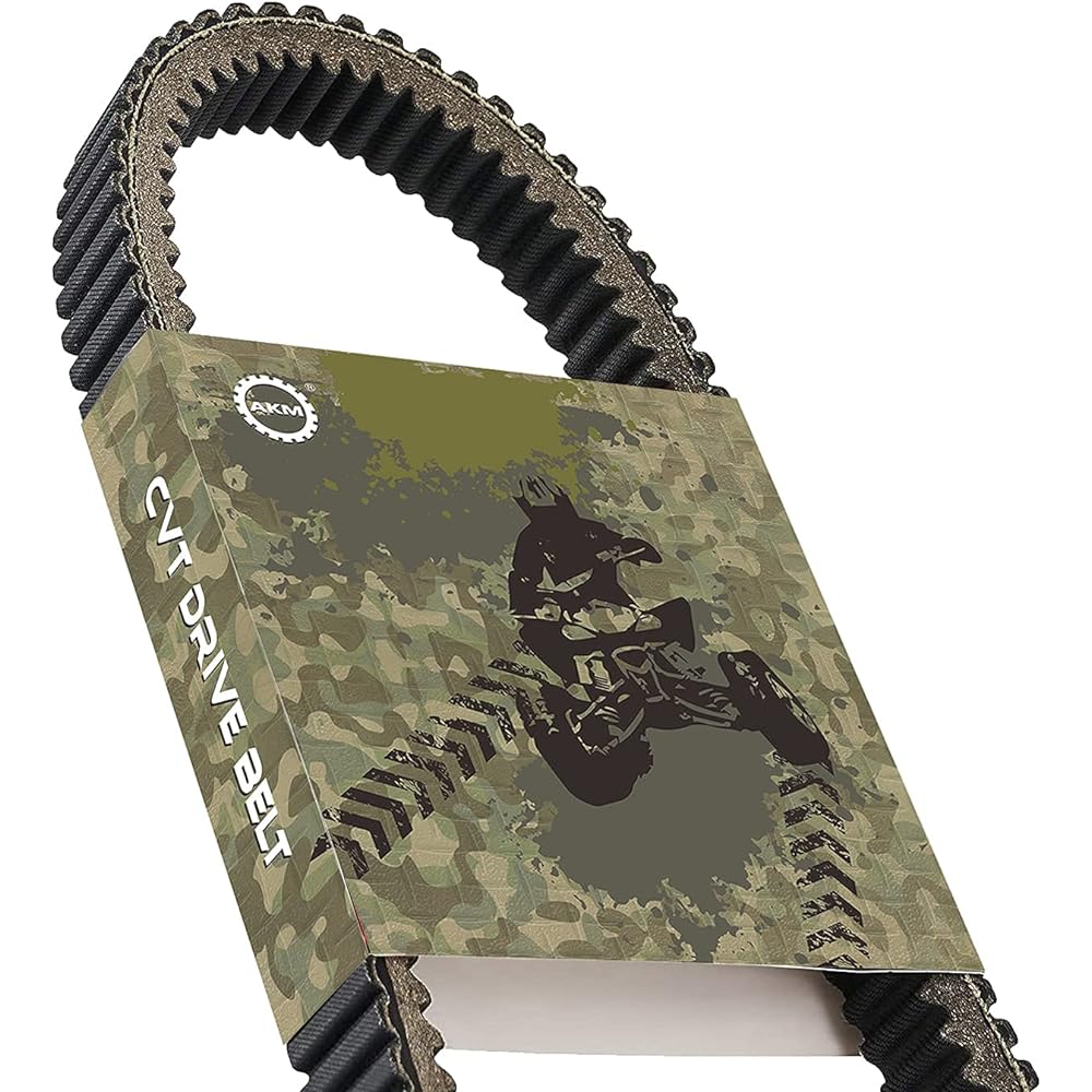 Drive Belt Polaris 3211162 3211133 3211118,AKM Double Notch UTV G-Force Carbon Cord CVT Belt for Polaris RZR 800 2013 2014