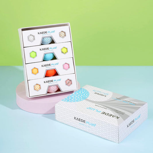 KAEDE Golf Ball PLUS 12 Color Set 1 Dozen (12 pieces)
