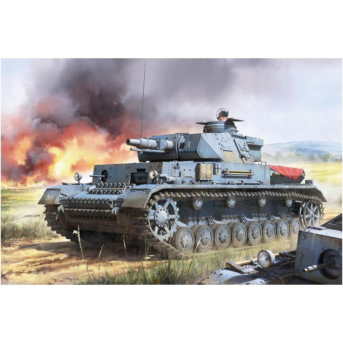 Border Model 1/35 German Army Panzer IV F1 Plastic Model BT003