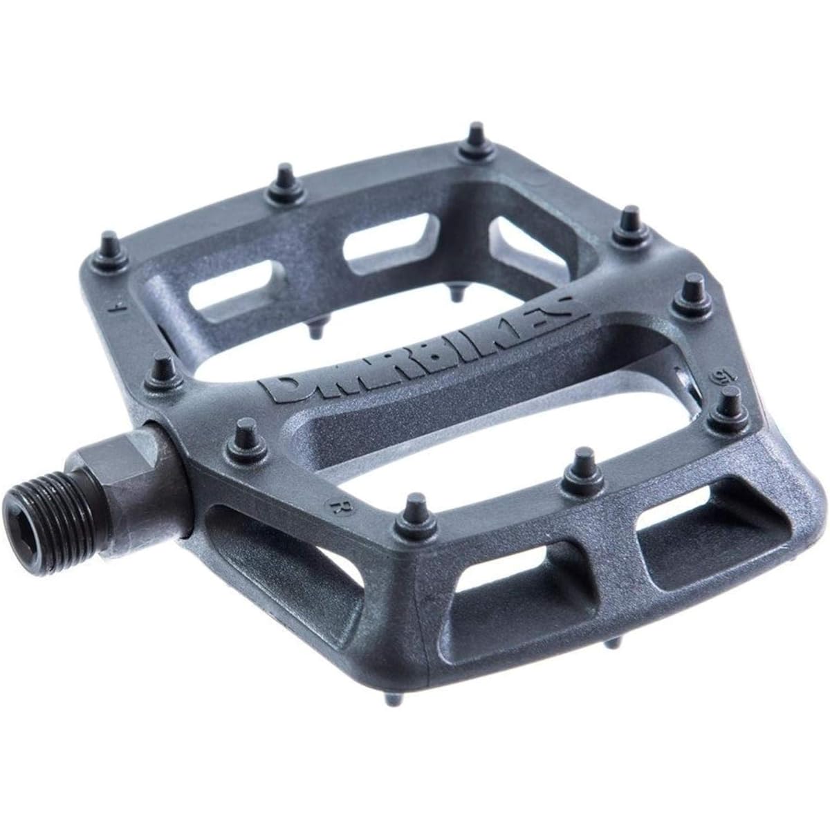 DMR (DMR) V6 PLASTIC PEDAL CRO-MO AXLE BLACK