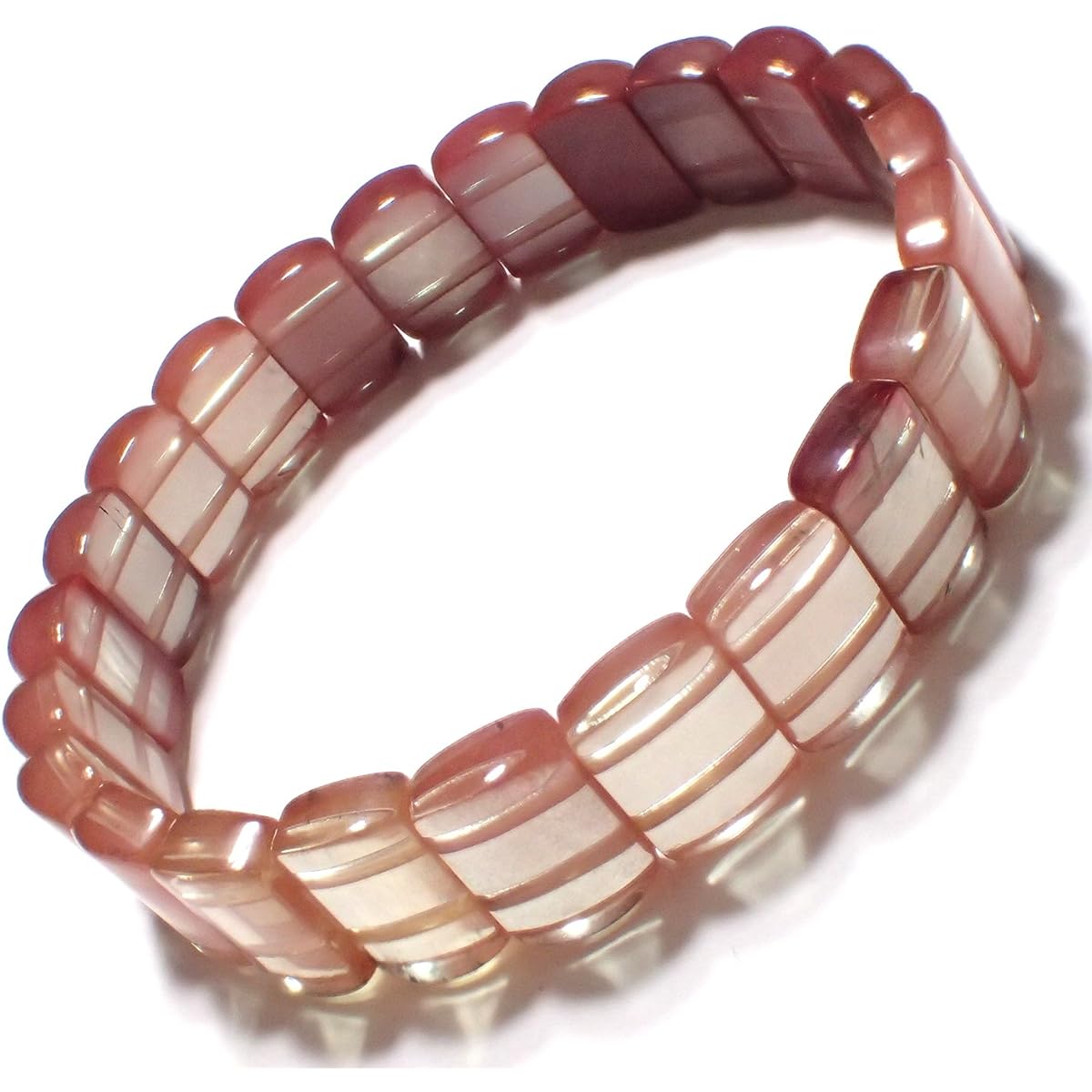 [Happiness Stone] Ultra Rare High Quality Natural Stone Color Change Andesine [Neutral Feldspar Power Stone Bangle