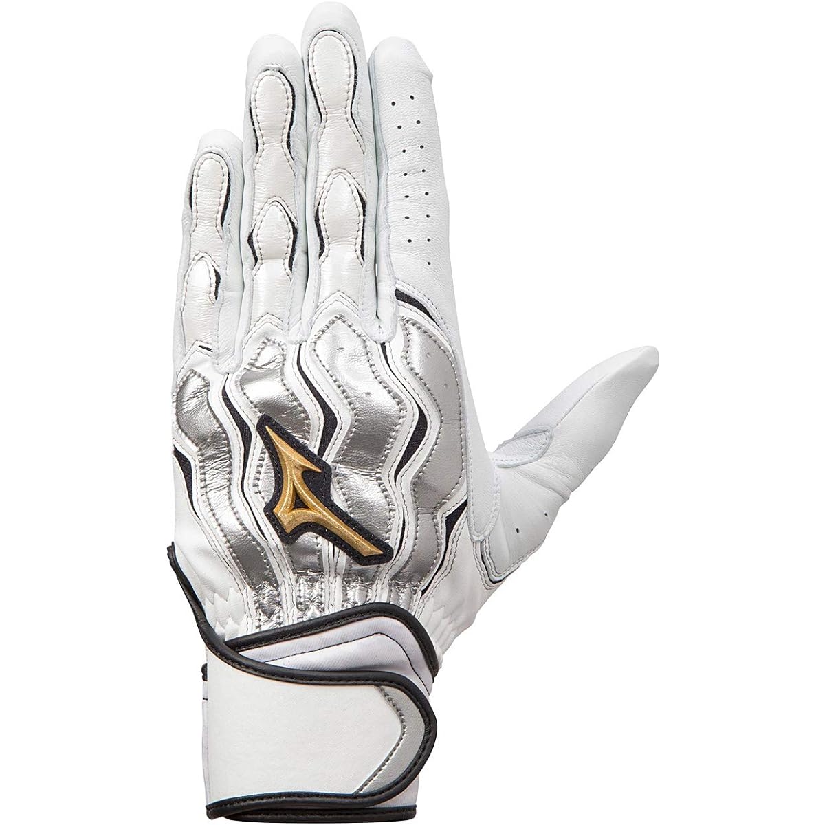 [MIZUNO] Men's Batting Gloves Motion Arc SF Two-handed 1EJEA210 01 Black Baseball Wear Gloves