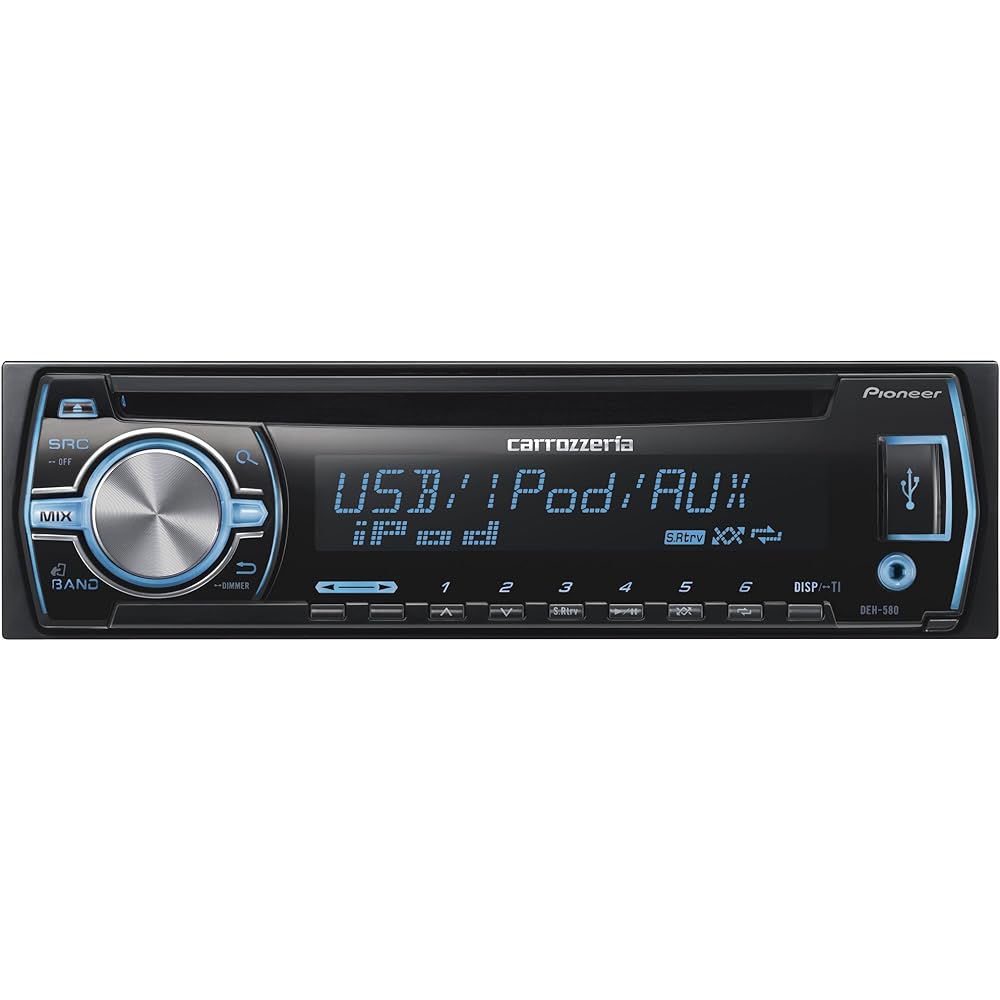 Pioneer Audio DEH-580 1D CD USB Carrozzeria