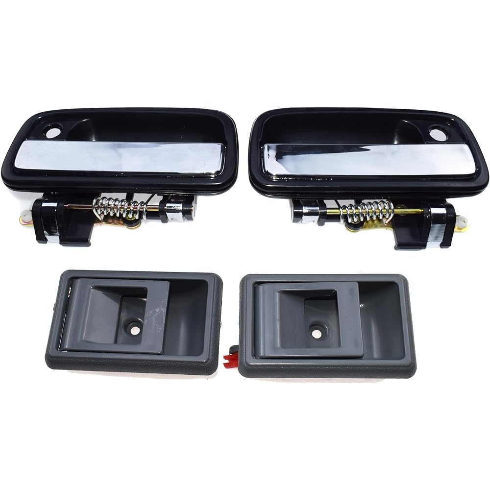 Car Parts Black Chrome Toyota Takoma 1995-2004 For Front left and right drivers & amplifiers. Exterior of the crew and outside the car and the inside of the car (color: 2001-2004-01)