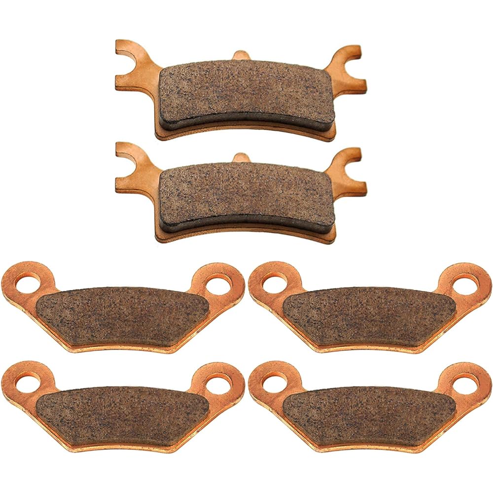 Zinger Auto Parts Brake Pads Polaris 2005-2012 330 Trail Boss/ 500 Scrambler + 2003-2008 500 Sportsman 4X4 + Magnum 4X4 Trail Blazer Xpedition 400 500 600 700 800 Sportsman EFI