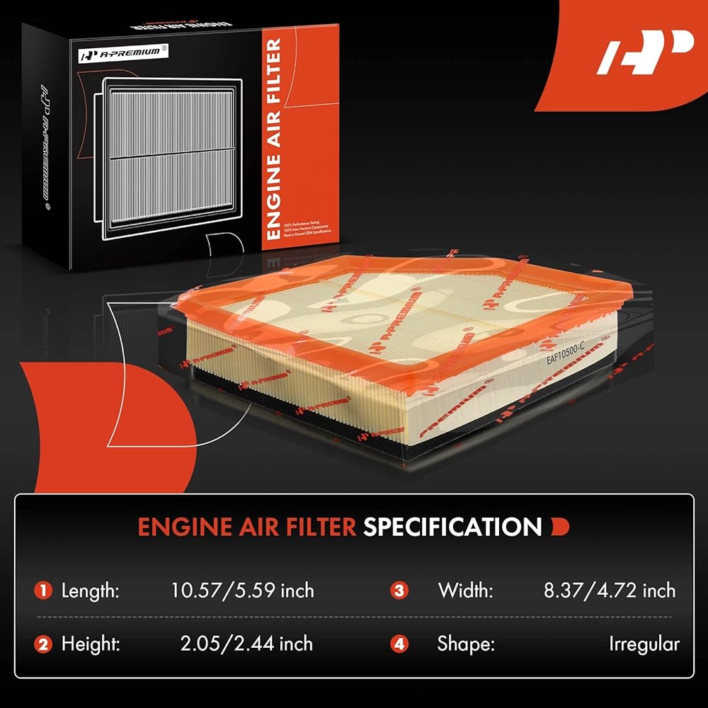 A-PREMIUM engine air filter replacement Volvo S60 2011-2016 S80 V60 V70 XC60 XC70 3.0L 3.2L