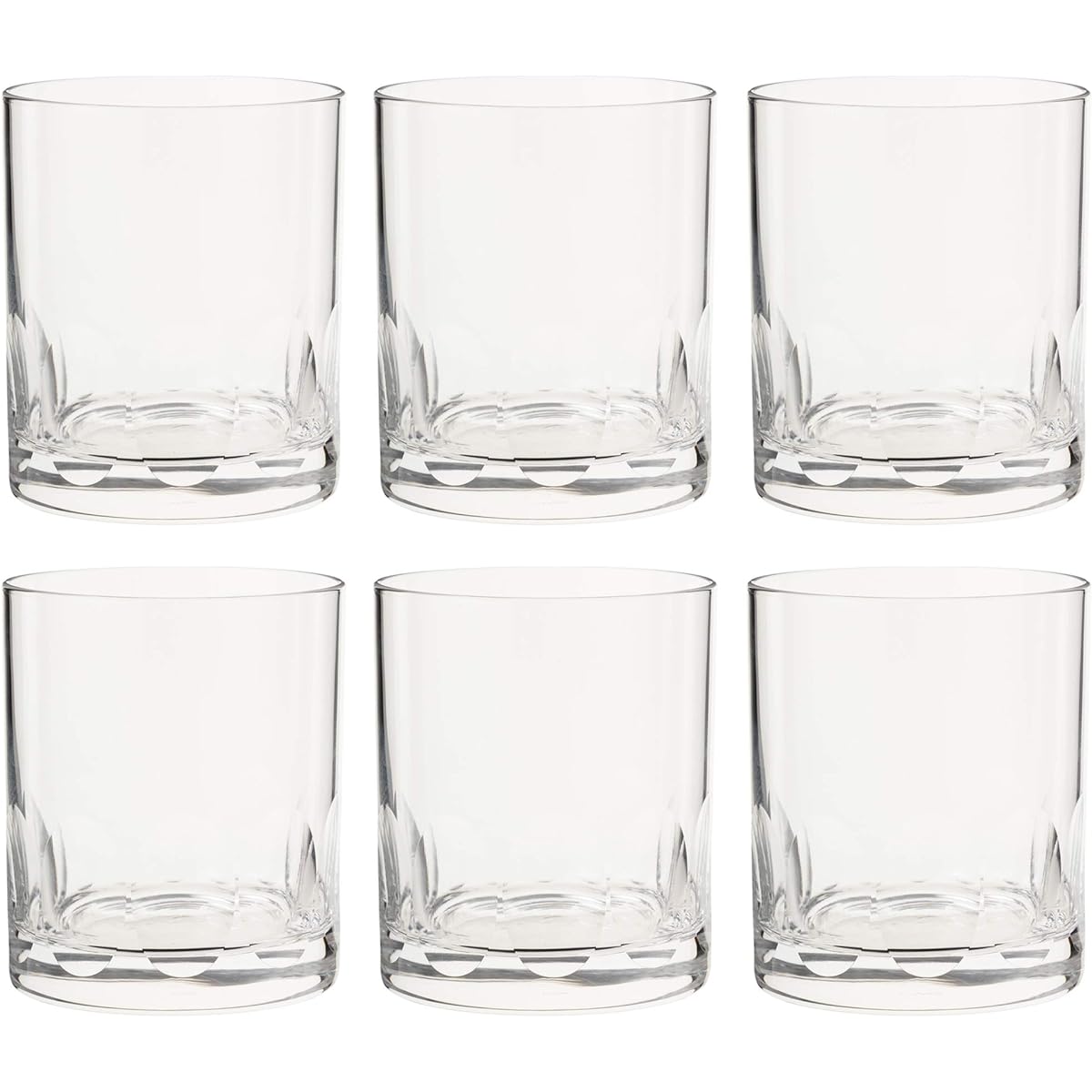 Toyo Sasaki Glass On the Rocks Glass 275ml Laut Made in Japan Dishwasher Safe Unbreakable 07116HS-E102