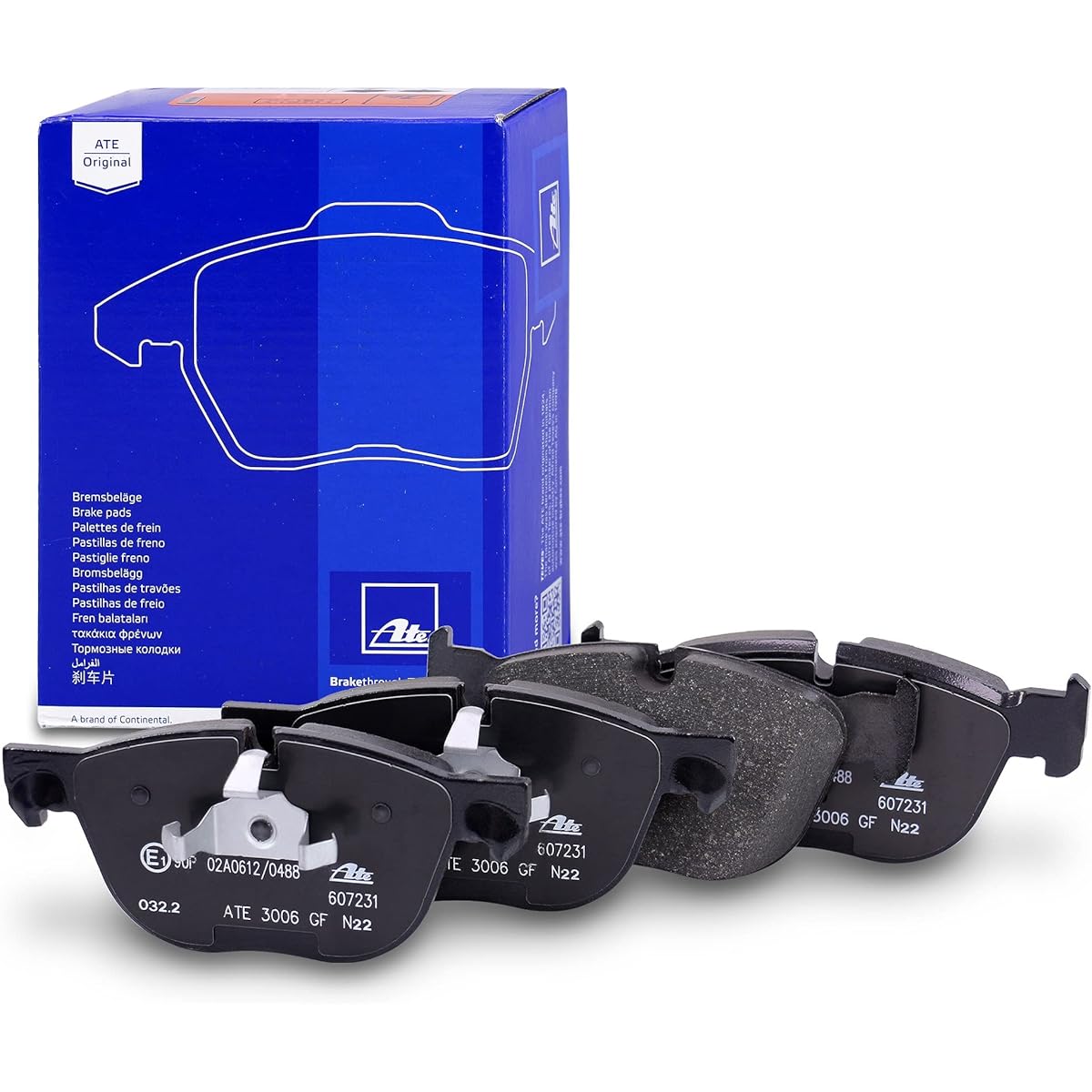 PADDING (Nine) Brake Pads Set For BMW , model: 13046072312