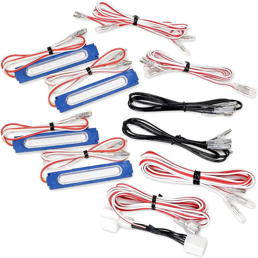 YOURS. Step WGN RP6 RP7 RP8 Exclusive 2 LED Welcome Lamp [Blue] STEP WGN Custom Parts Accessories Dress Up Honda HONDA y409-025 [5] M