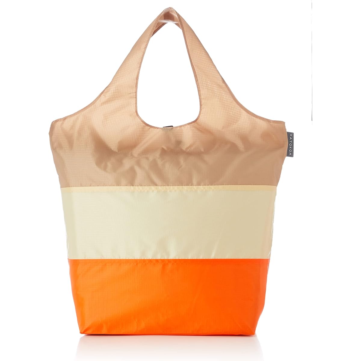 [Katocore] Cooling Bag Foldable Cold Eco Bag 10802301 Beige Approx. 49cm x 42cm x 16cm