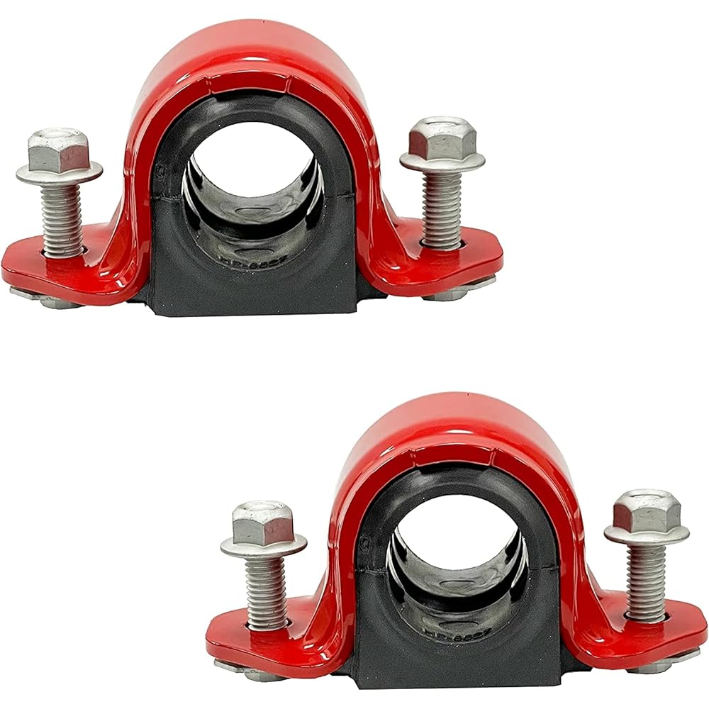 SUSPENSION DUDES Front Stabilizer Swaber Cord Red Extreme OEM Bracket/Bushing Kit F-150 2015-2020 K201486 Compatible with Bushing
