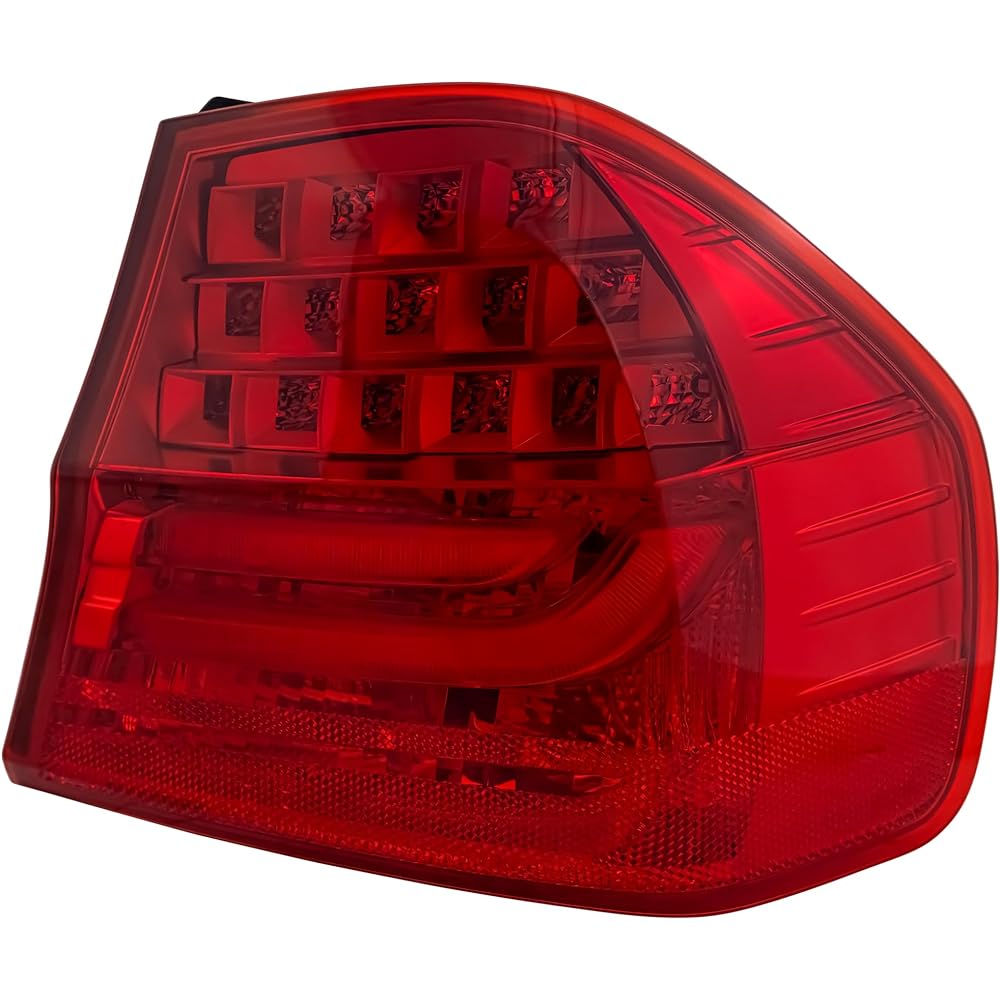 Tail Light Assembly 2009-2011 BMW 323i Outer Sedan Supports the passenger seat side