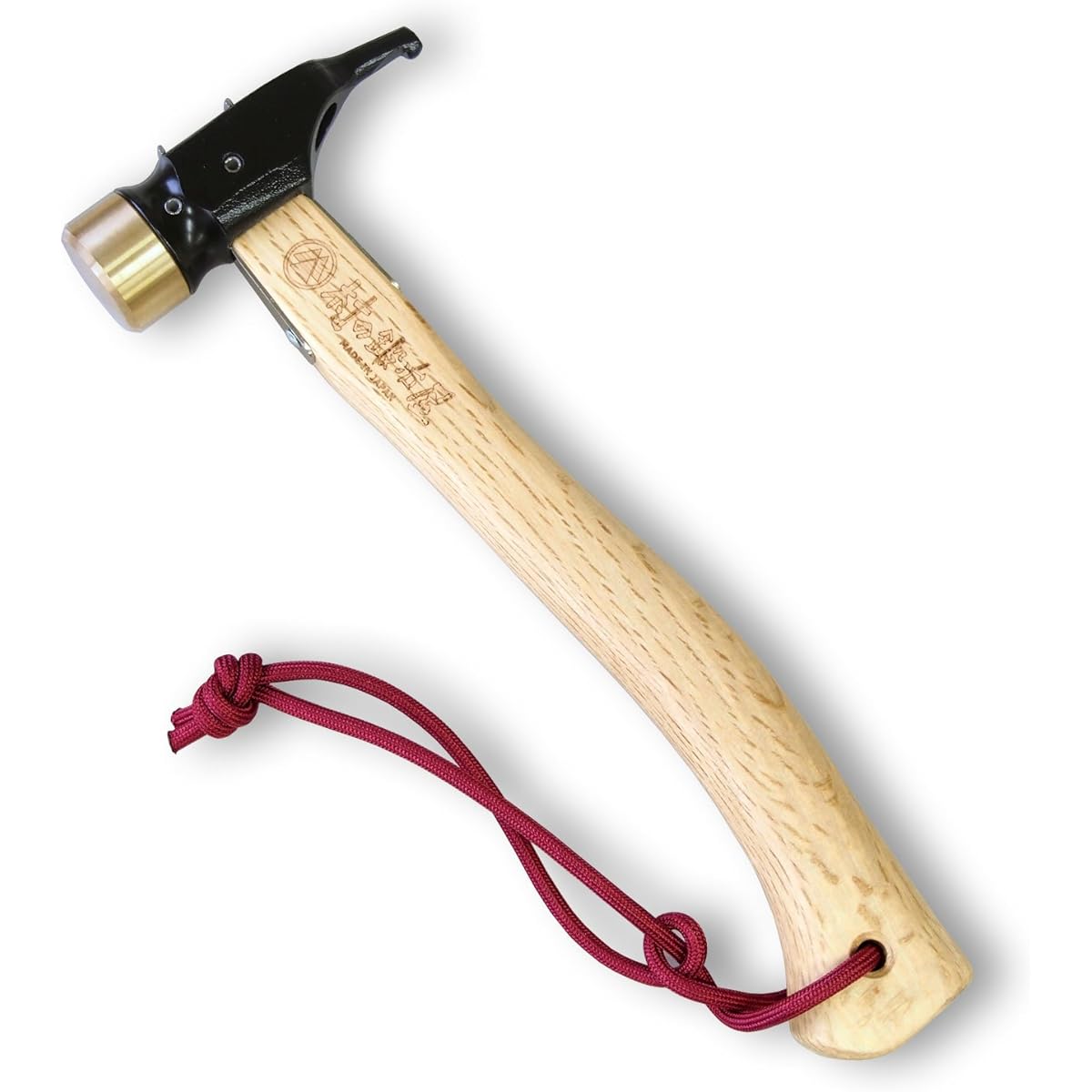 ELLISSE Forged Hardened Peg Hammer ELLISSE Stake Ultimate Hammer (Brass Head x Black)