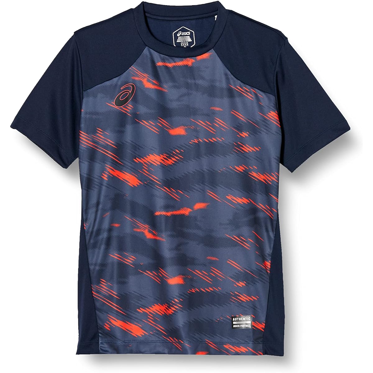 ASICS 2101A195 Men's Soccer Wear Dry Graphic Short Sleeve Shirt