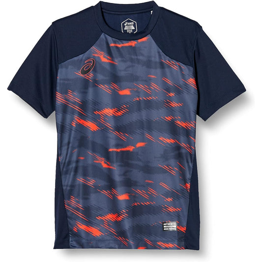 ASICS 2101A195 Men's Soccer Wear Dry Graphic Short Sleeve Shirt
