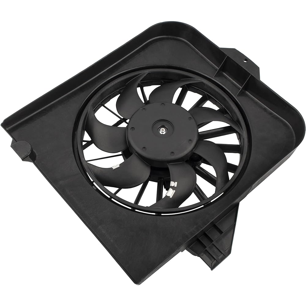 Boxi left radiator cooling fan assembly 2001-2005