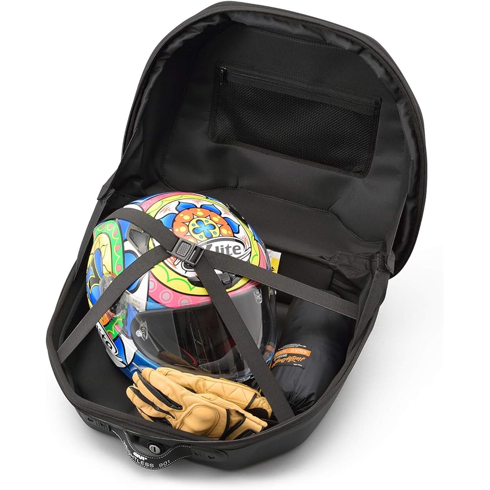 GIVI Motorcycle Rear Box Monokey 29-34L Waterproof Inner Cover Included Lightweight Semi-Hard Case Waitress WL901 19004