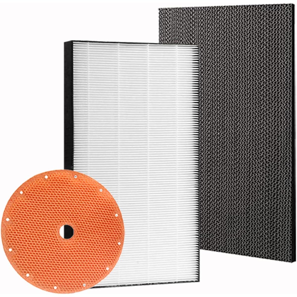 J&H Dust Collection Filter KAFP078A4 Deodorizing Filter 2074191 Humidifying Filter KNME043B4 Air Purifier Replacement Filter MCK70T MCK70S MCK70SKS MCK70TE4 MCK70TKS Humidifying Air Purifier MCK70TY ACK70T 99A0509 Compatible Product (1 Set)