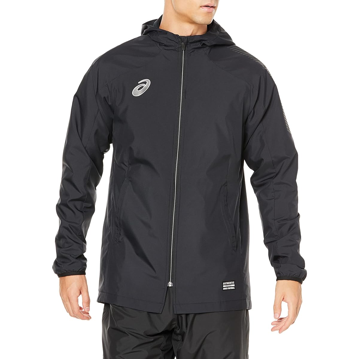 [ASICS] Soccer Wear Brushed Lining Breaker Hoodie Jacket 2101A200 Men's