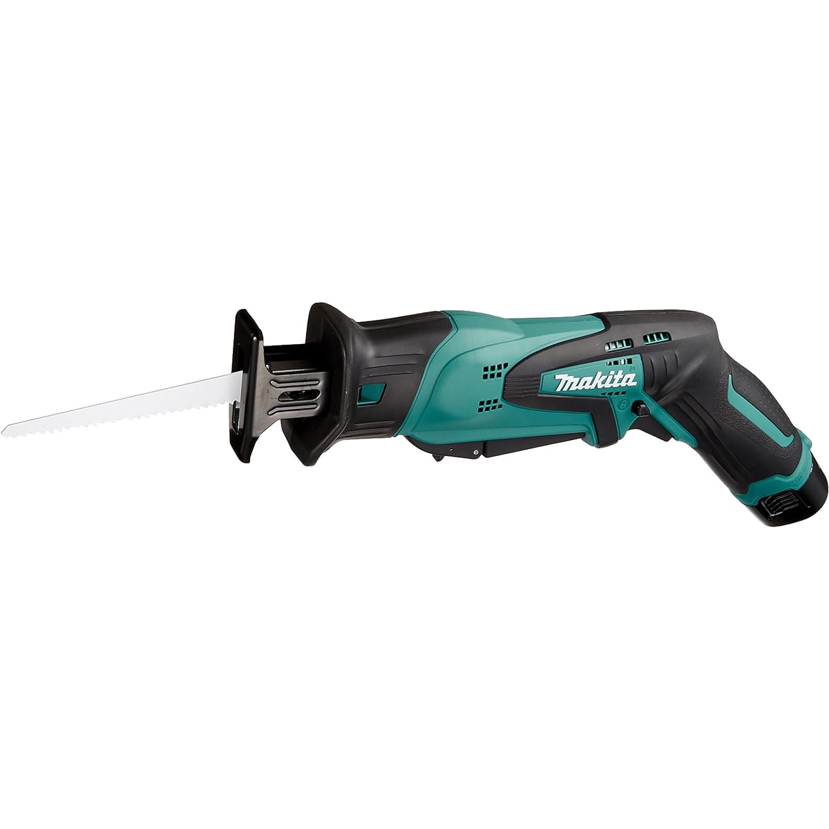 Makita reciprocating saw rechargeable 10.8V plug-in battery compatible JR101DW 1.3Ah battery, charger and case included