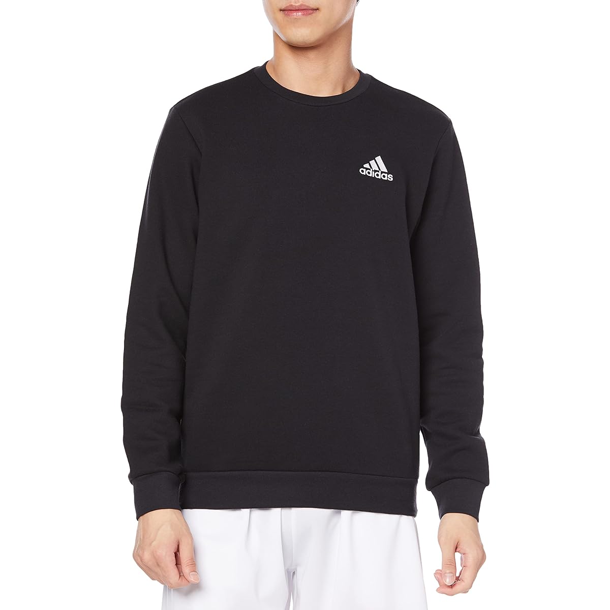 [Adidas] Sweat Essentials Fleece Sweatshirt IZA18 Men's