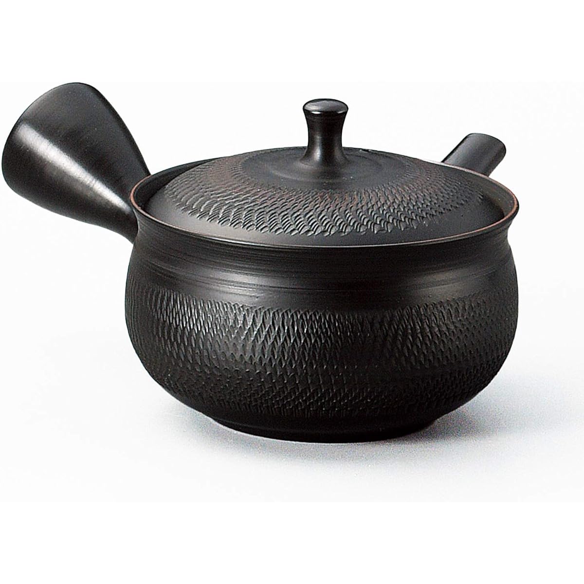 Yamakiikai Gyokuryu Kurobiri Vermilion Line Teapot Teapot 220cc