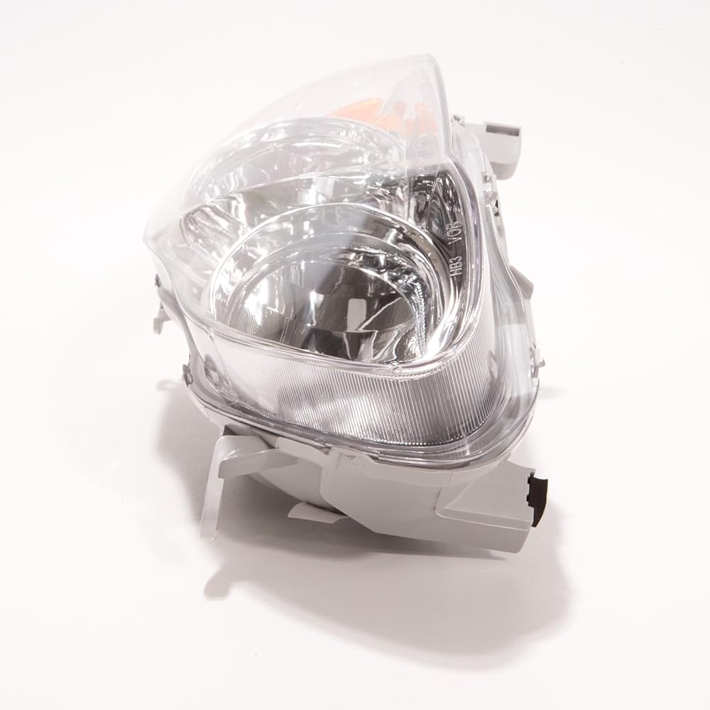 HEADLIGHTSDEPOT Chrome Housing Halogen Headlight Toyota Corolla CE/LE 2005-2008 Right passenger side with head lamp