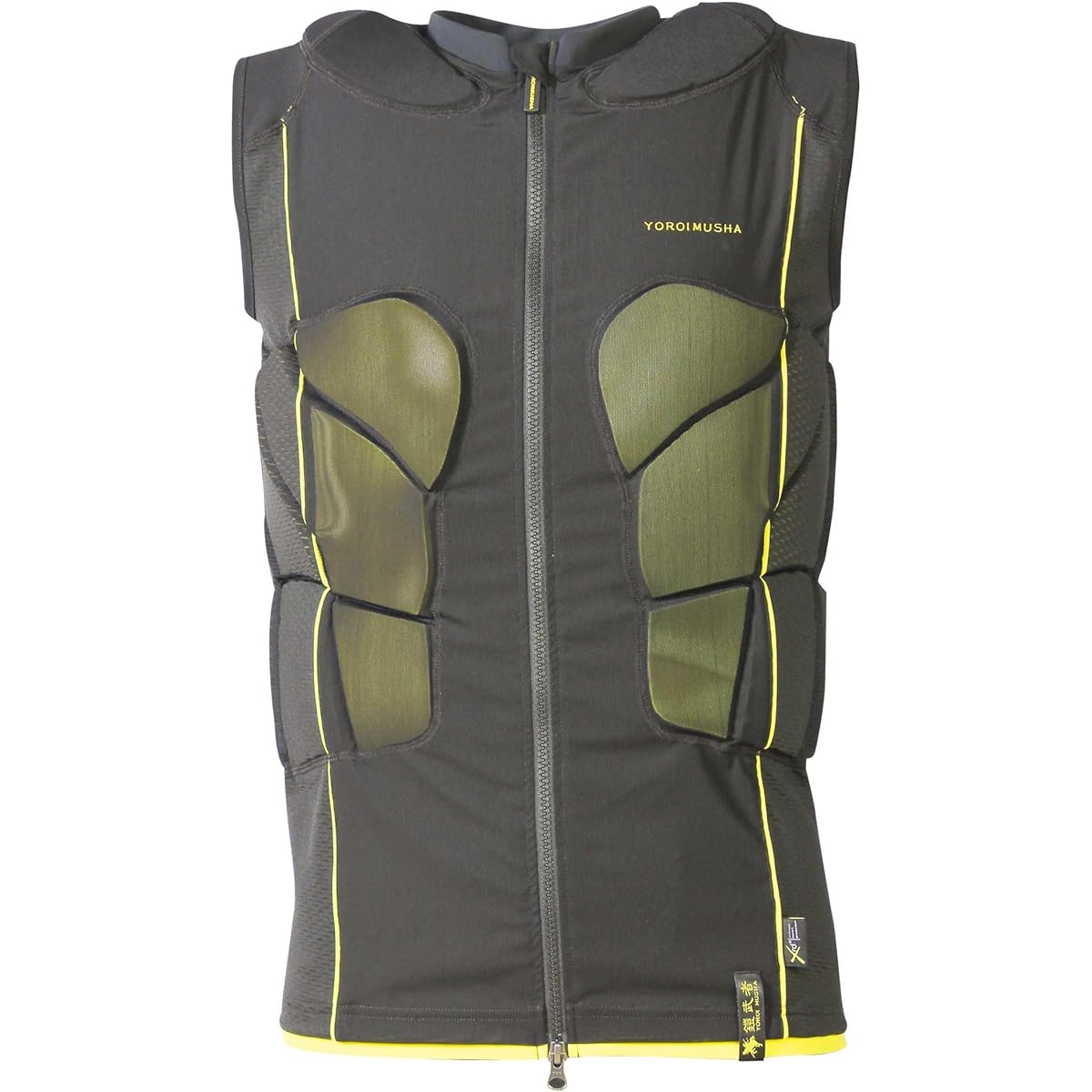 Yoroi Musha Body Protector Vest Type Unisex [Uses XRD Layering Pad (Maximum number of layers: 3 + 3D mesh)] YM-1736 BK XS