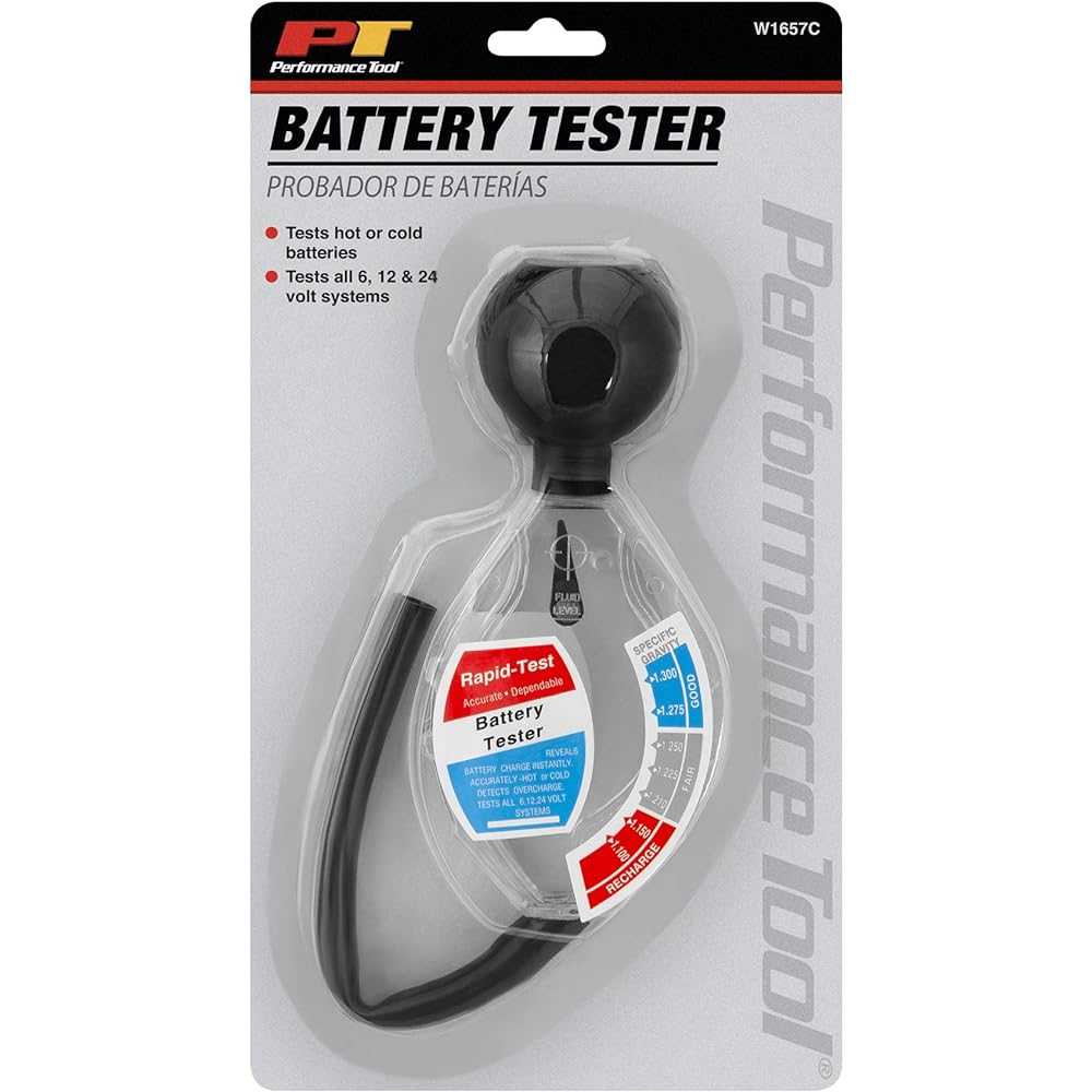 Performance Tool W54274 Battery filler automatic shut -off and valve with valve 2 Quat