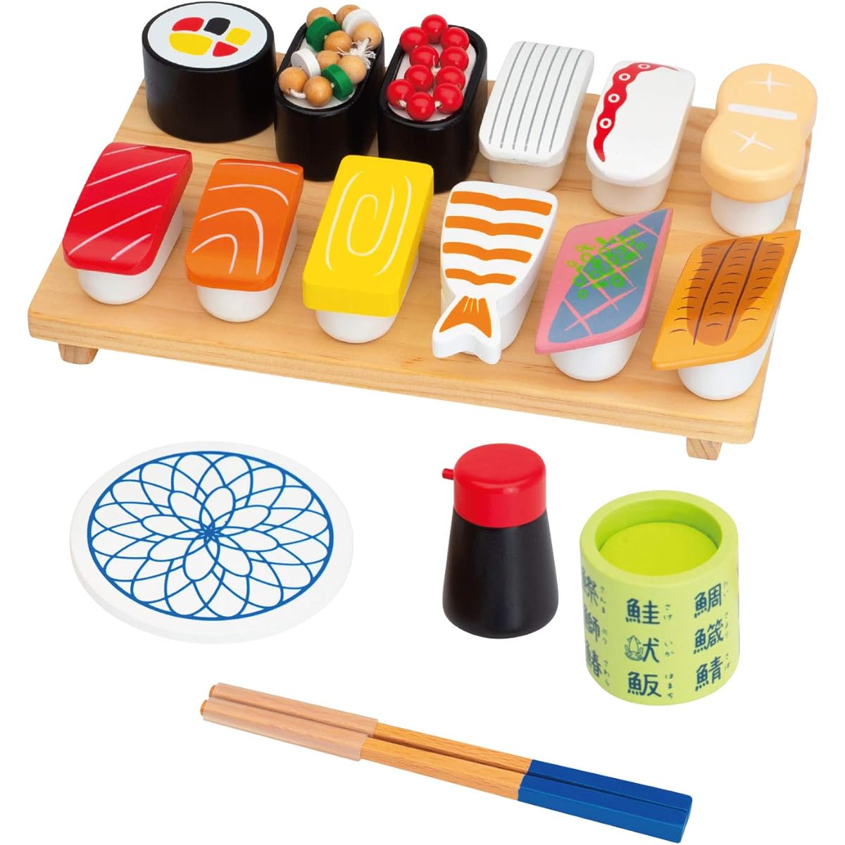 First Play House Special Sushi Set Magnet Wooden Toy Educational Toy Play House Woody Puddy
